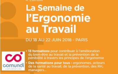 La Semaine COMUNDI Ergonomie au Travail 2018