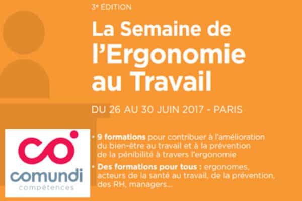 Comundi Formations Ergonomie au Travail 2017