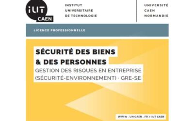 14 mars : Journée Prévention Sécurité 2017,  IUT HSE Vire