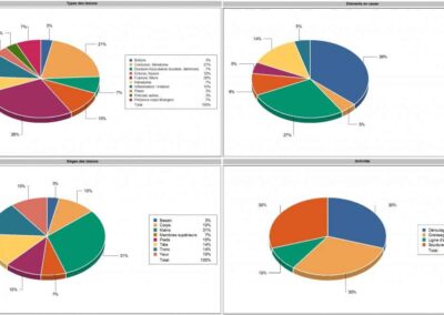 Exemple de synthèse graphique Accidents du Travail