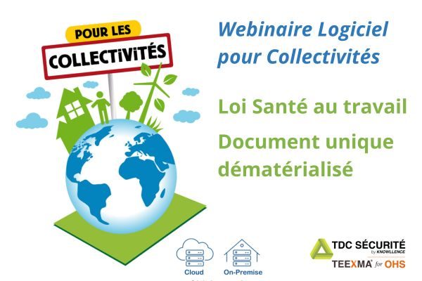 webinaire Logiciel  DUERP collectivités