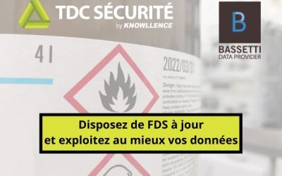 Comment utiliser et valoriser les données présentes sur les FDS de vos produits chimiques ?